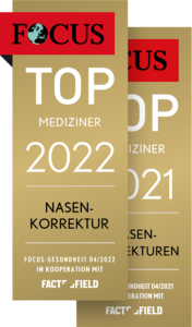 FOCUS Top-Mediziner 2022 Nasenkorrektur
