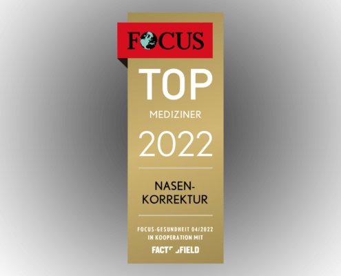 TOP-Mediziner 2022 Nasenkorrektur FOCUS Gesundheit